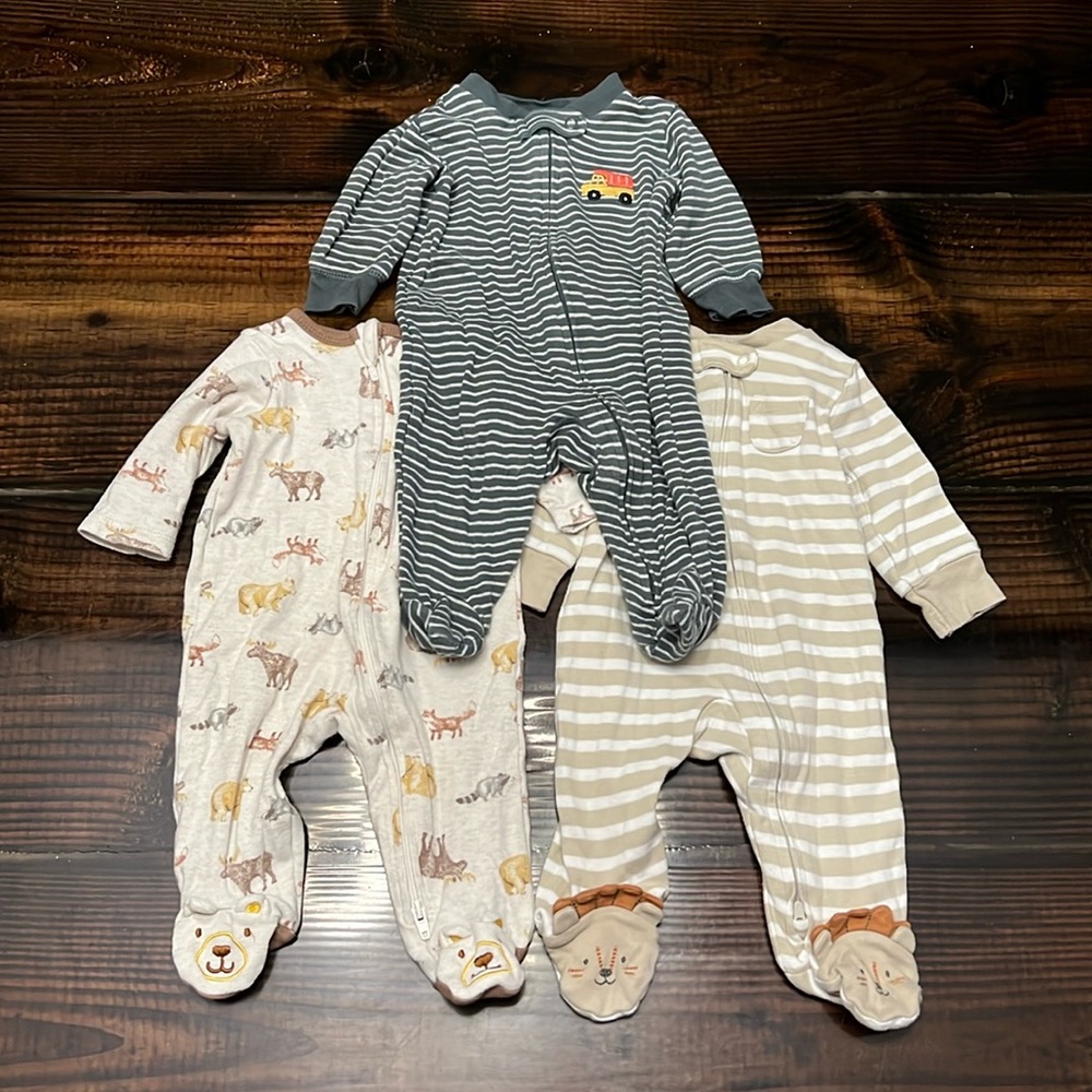 Animal and Truck Pajamas